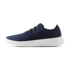 Women's Wool Runner Go - Deep Navy (Blizzard Sole)