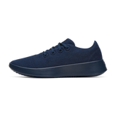 Women's Wool Runner Go - Deep Navy (True Navy Sole)