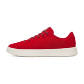 Men's Wool Cruiser - Poppy Red (Natural White Sole)