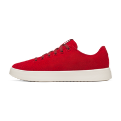 Men's Wool Cruiser - Poppy Red (Natural White Sole)