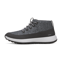 Men's Wool Runner NZ Mid Waterproof - Dark Grey (Light Grey Sole)