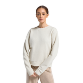 Women's Merino Blend Sweatshirt - Natural White