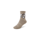 Anytime Crew Sock - Rugged Beige/Blizzard (Natural Black Sole)