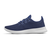 Women's Tree Runner - Marine Blue (White Sole)
