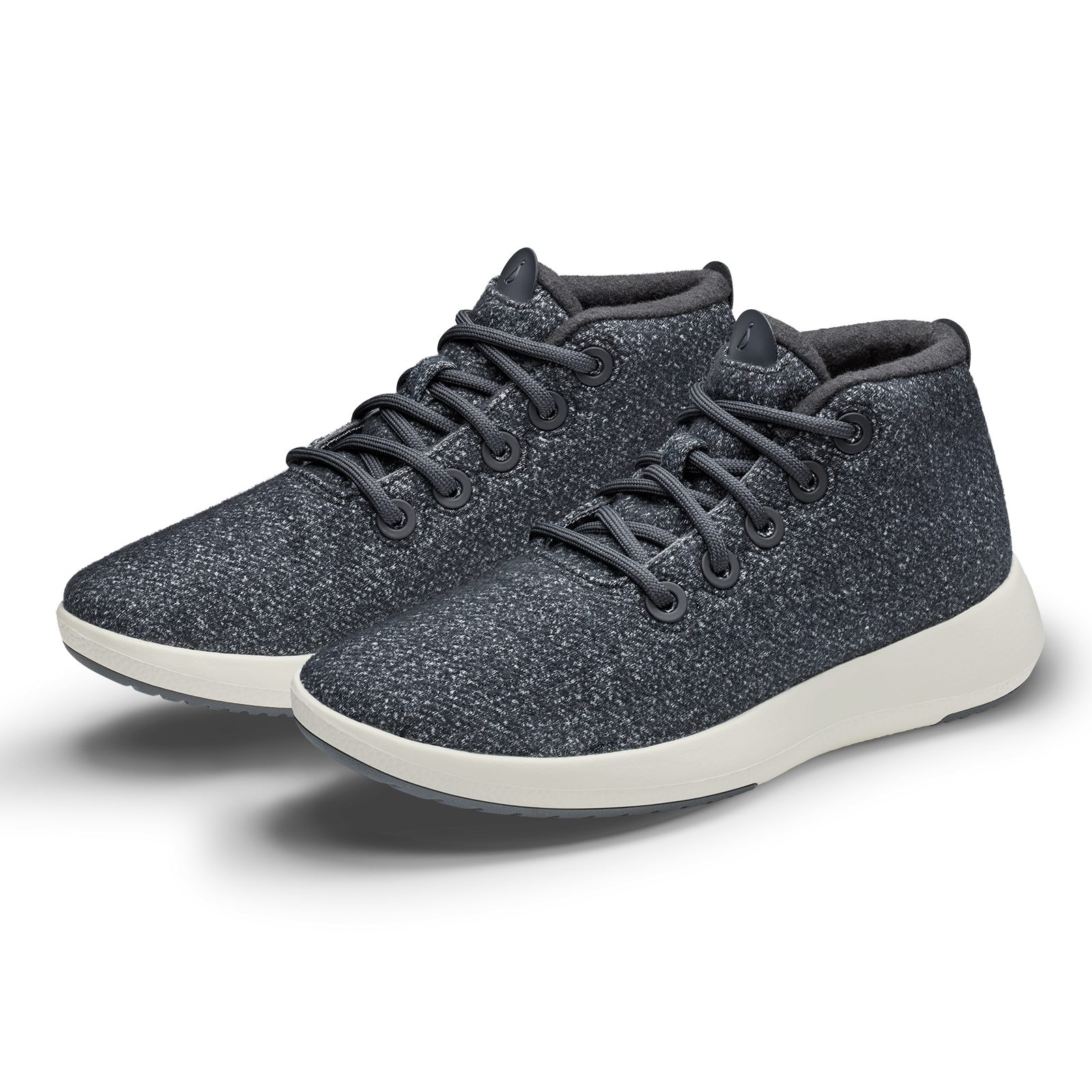 Women's Wool Runner-up Mizzle - Dark Grey (Natural White Sole)