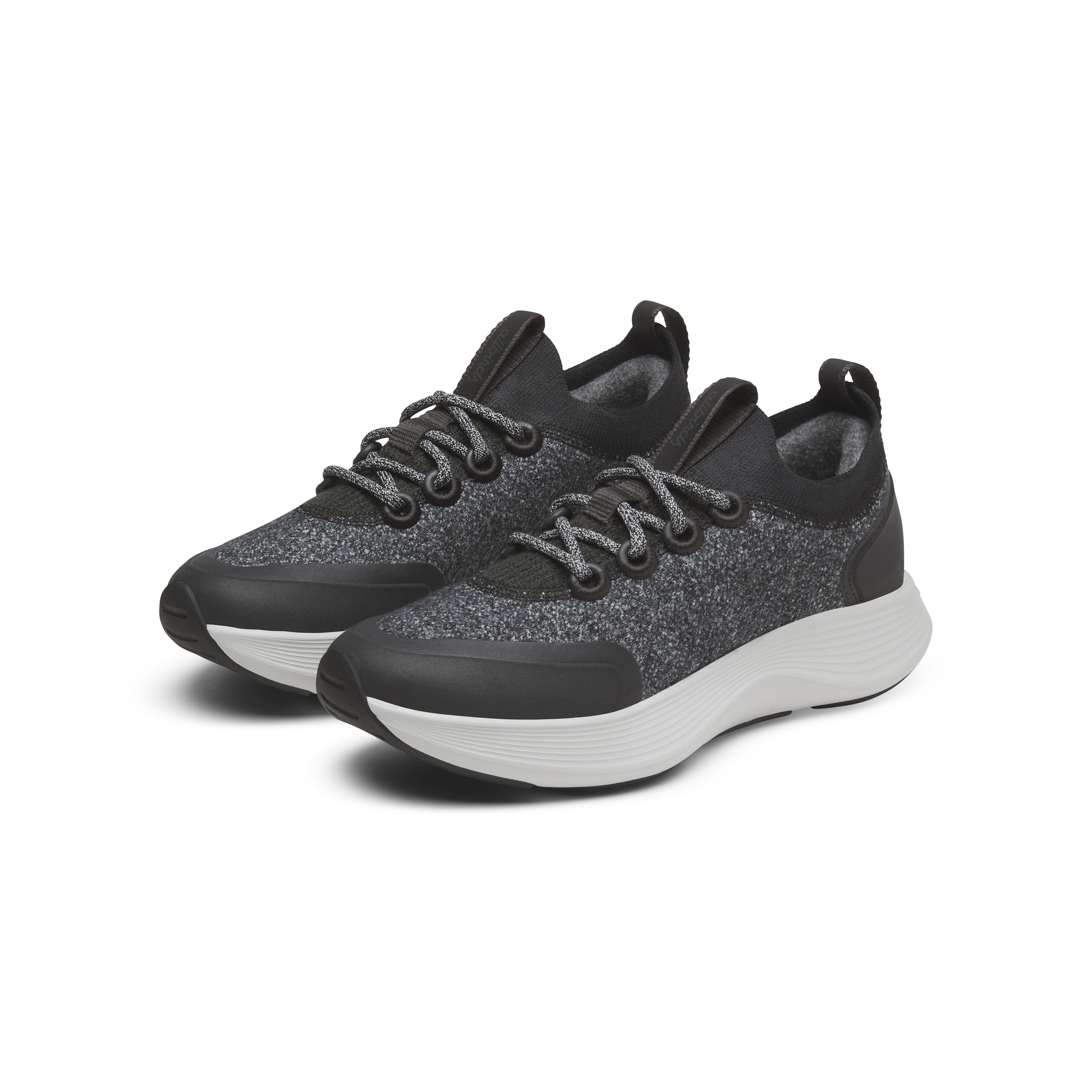 Men's Wool Strider - Dark Grey (Light Grey Sole)