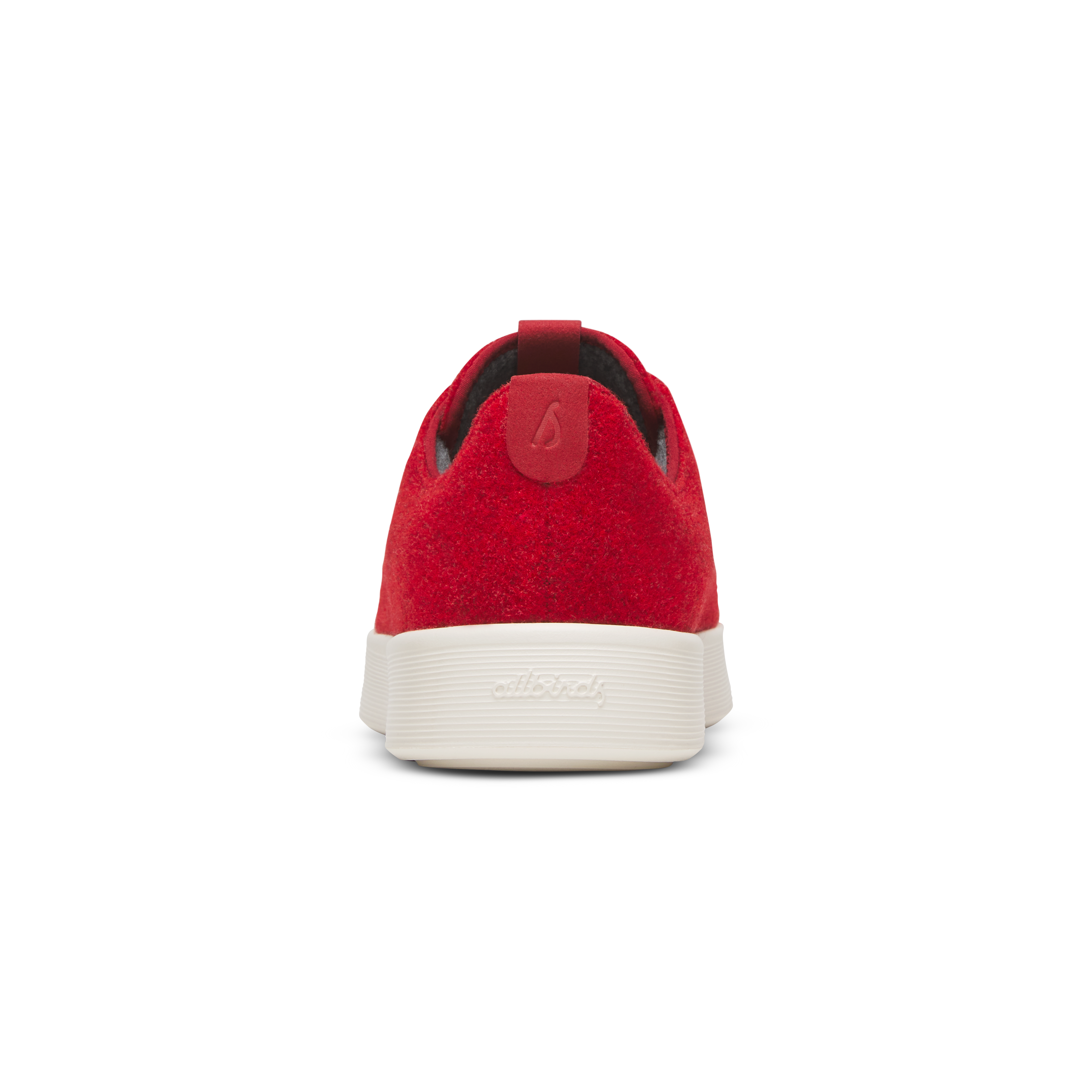 Men's Wool Cruiser - Poppy Red (Natural White Sole)