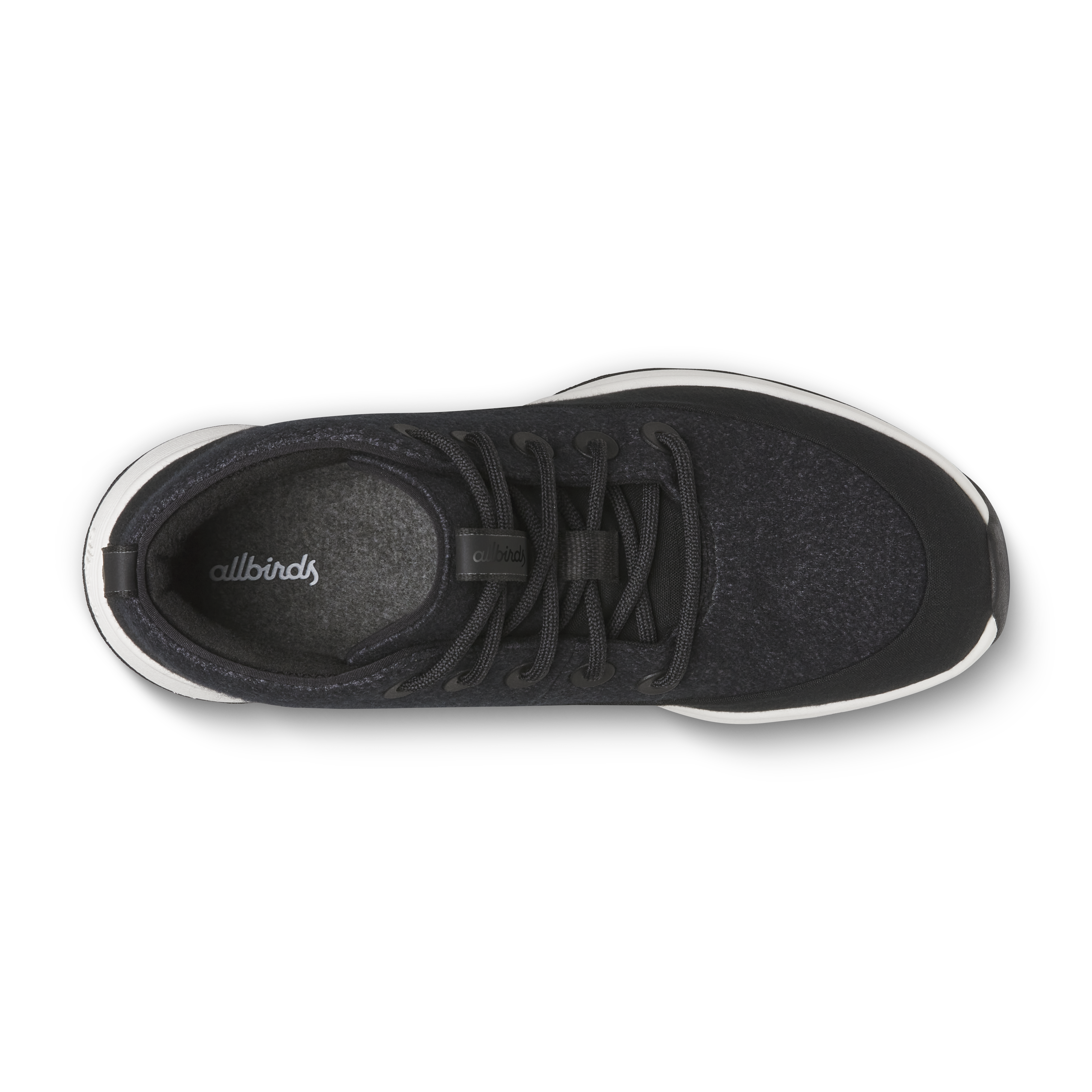 Women's Wool Runner NZ Mid Waterproof - Natural Black (Natural White Sole)