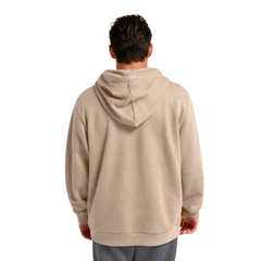 Unisex Merino Blend Hoodie - Rugged Beige